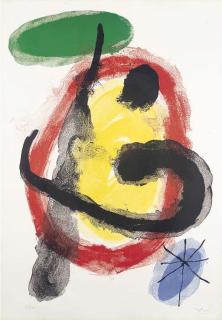 Joan Miró - Exhibition Mural Paintings At The Galerie Maeght, Paris, 1961 (M. 295)