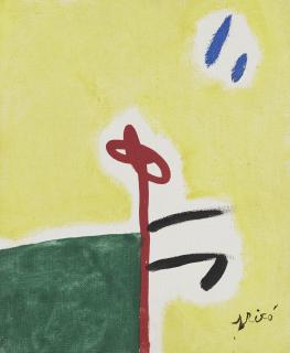 Joan Miró - Femme dans un paysage