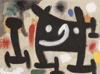 Joan Miró - Femme et enfant II