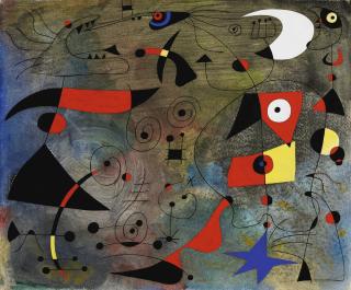 Joan Miró - Femme Et Oiseaux