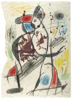 Joan Miró - Femme, oiseau