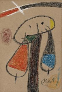 Joan Miró - Femme, Oiseau