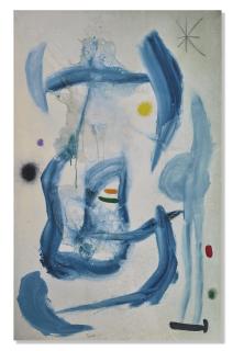 Joan Miró - Femmes et oiseaux dans la nuit