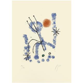 Joan Miró - Feuilles Eparses (D. 120-121)