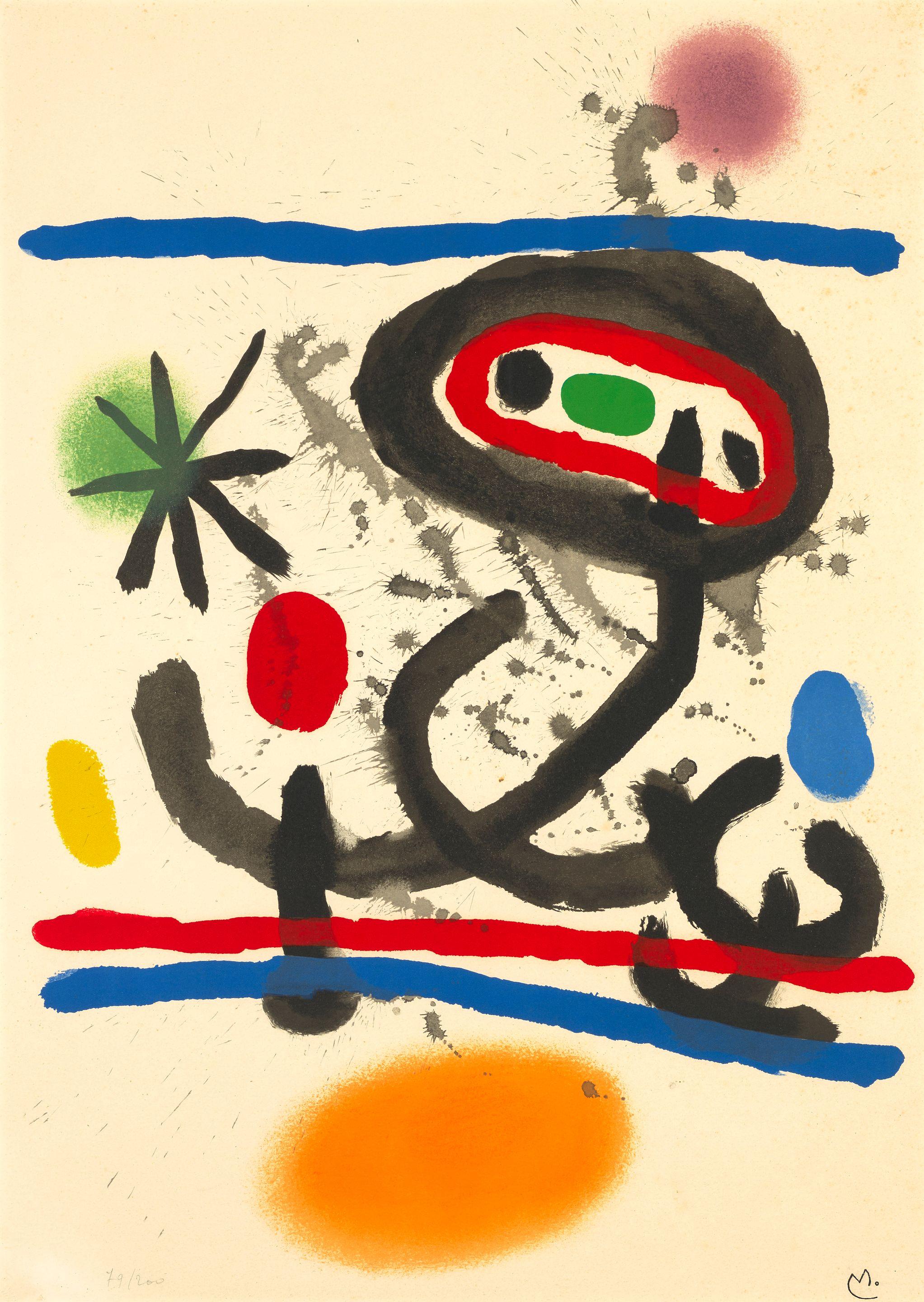 Joan Miró - Galerie Maeght, Paris Poster