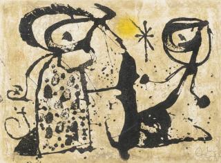 Joán Miró - Gaudi Xix (D. 1078)