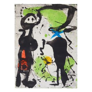 Joan Miró - Grans Rupestres V