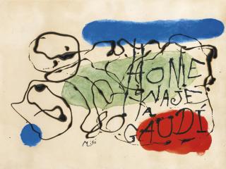 Joan Miró - Homenaje A Gaudí (Homage To Gaudí)