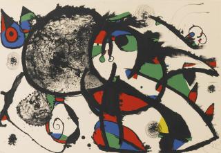 Joan Miró - Hommage À Masson (M. 1111)