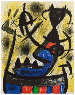 Joan Miro - Il Circulo De Piedra, 1971