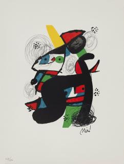 Joan Miró - Joan Miró, La Melodie Acide, Paris, Galerie Lucie Well, 1980 (Mourlot 1212-1225; see Cramer books 248)