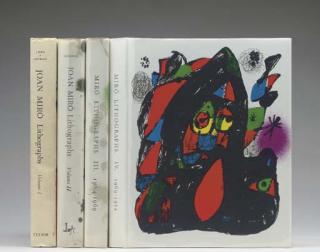 Joan Miro - Joan Miró Lithographs: Vols. I-IV, New York and Paris, Tudor Publishing Company and Maeght Editeur, 1970-1981 (M. 854-67, 1063-49, 1112-19, 1255-62; C. books 160, 198, 230, 249)