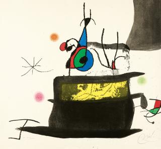Joan Miró - La carrosse d’oiseaux.