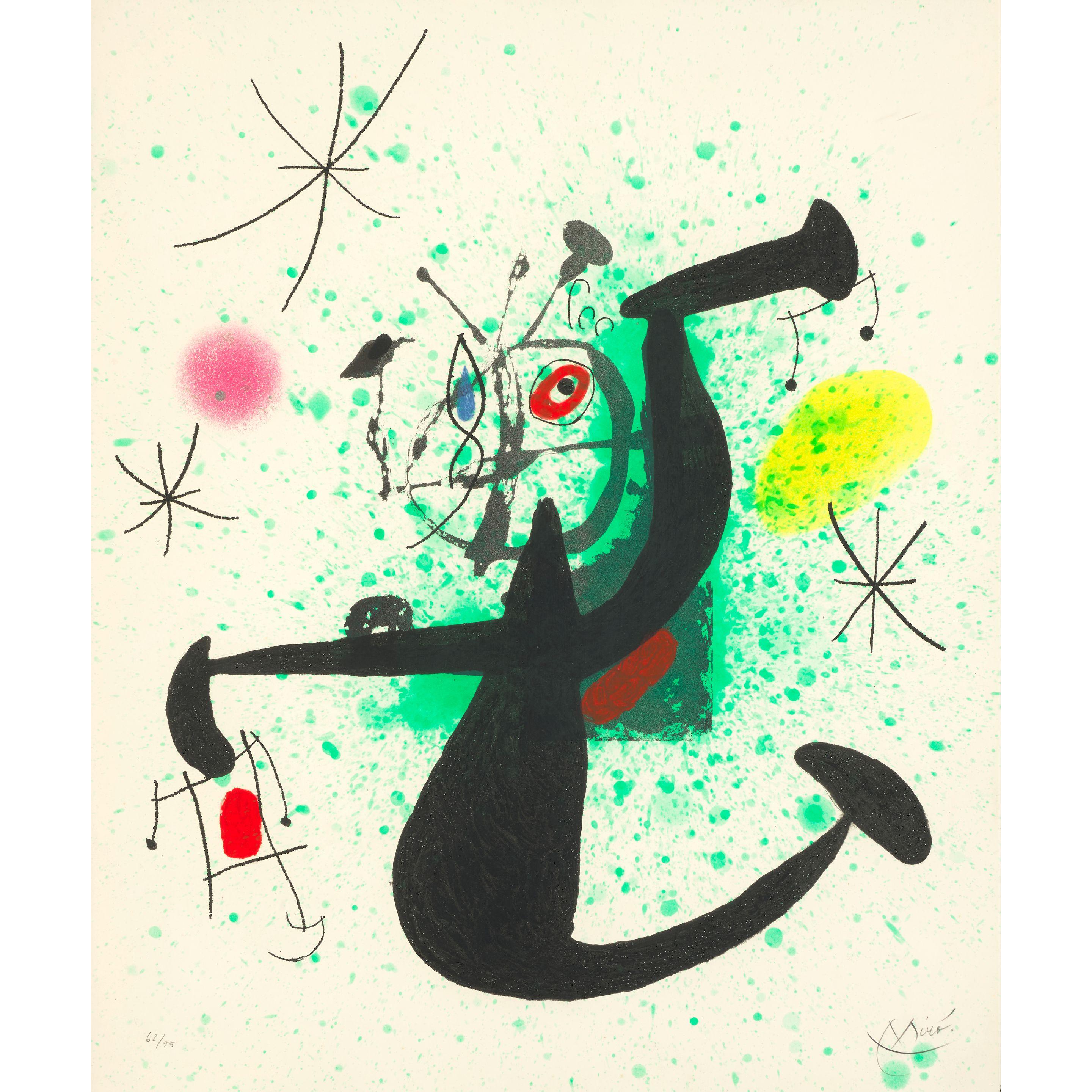 Joan Miró - La demoiselle à bascule (Young Lady Rocking)