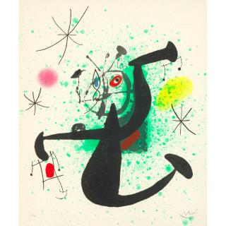 Joan Miró - La demoiselle à bascule (Young Lady Rocking)