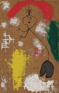 Joan Miro - La femme au chignon
