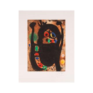 Joan Miró - La femme aux bijoux, 1968