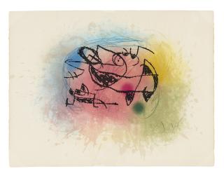 Joan Miró - La fourmi rose