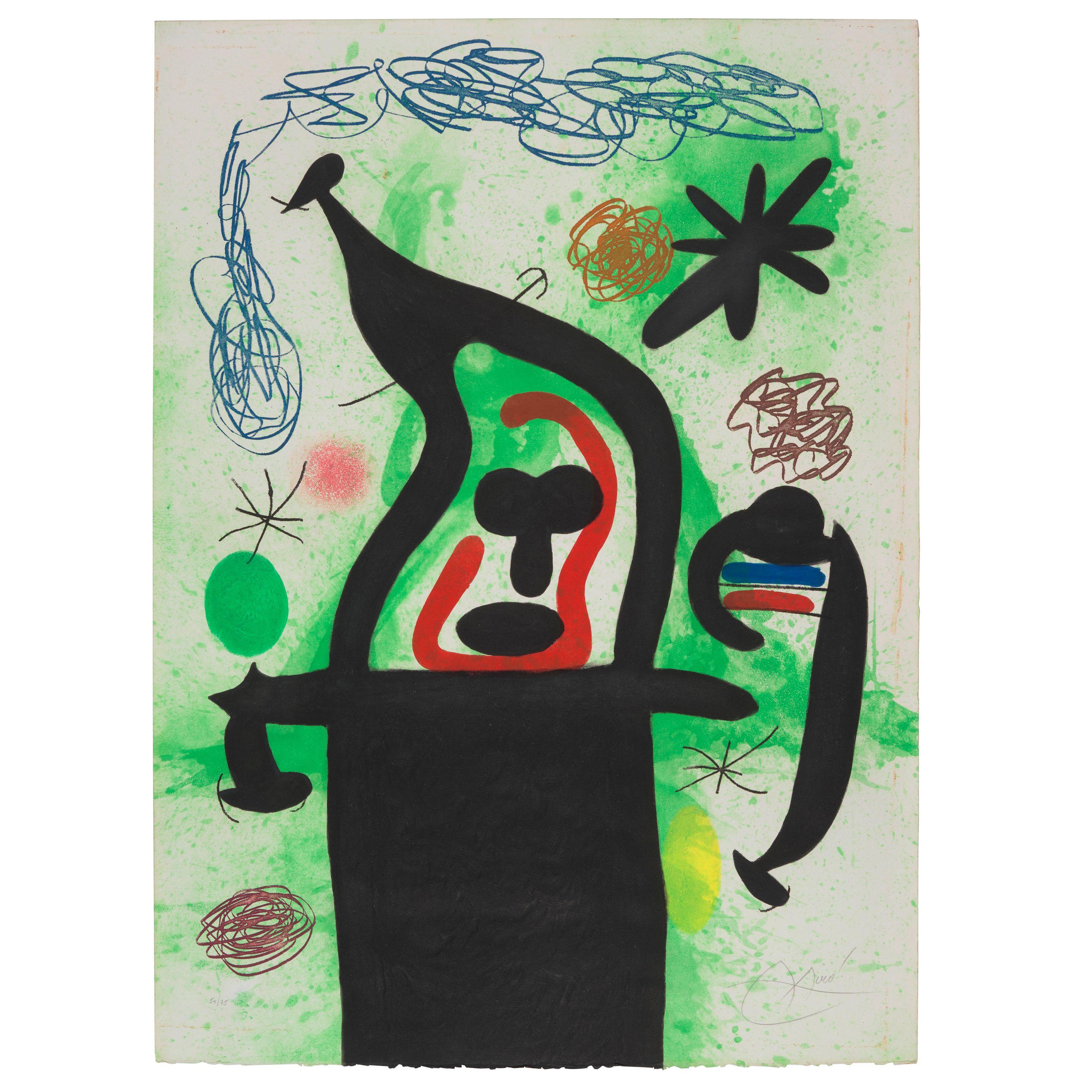 Joan Miró - La Harpie