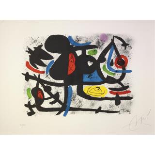 Joan Miró - La Luge Des Amants Ii (M. 1232)