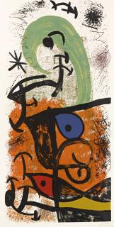 Joan Miró - La Meneuse De Lune (Mourlot 1029)