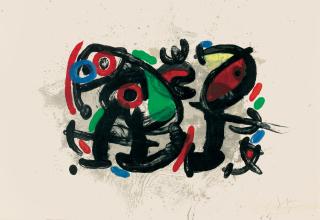 Joan Miró - La ronde de nuit.