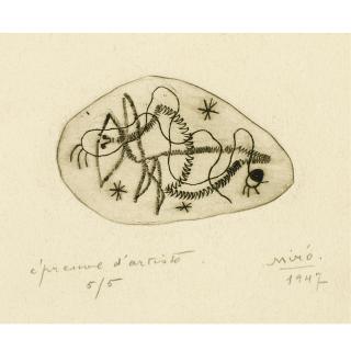 Joan Miró - L\'Antitete (Dupin 53)