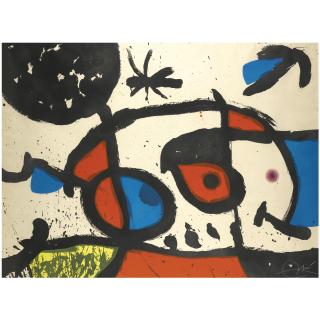 Joan Miró - Le Bagnard Et Sa Compagne (D. 749)
