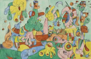 Joan Miró - Le Banquet