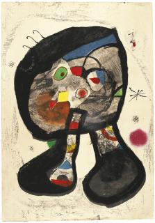Joan Miró - Le Fantome De L\'Atelier (Dupin 1225)