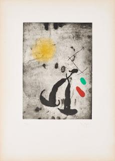 Joan Miró - Le fugitif.