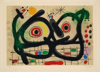 Joan Miró - Le Lézard aux Plumes d\'Or.
