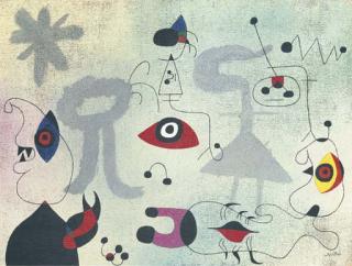 Joan Miró - Le Rouge, Le Bleu, Le Bel Espoir