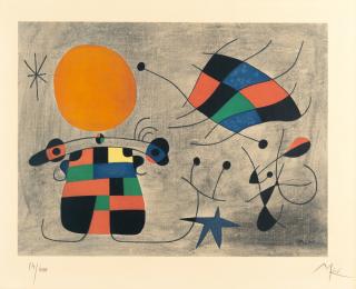 Joan Miró - Le sourire des ailes flamboyantes