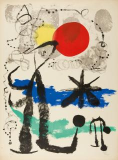 Joan Miró - Le voyageur triste.