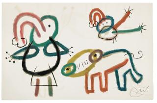 Joan Miro - L\'Enfance D\'Ubu, Tériade, Paris, 1975