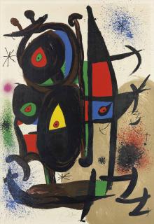 Joan Miro - Les Amis du Musée d\'Art Moderne de Paris (M. 840)