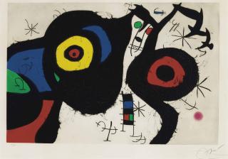 Joan Miro - Les Deux Amis