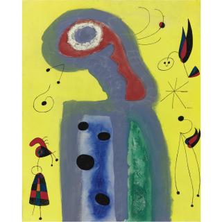 Joan Miró - Les Jasmins Embaument De Leur Parfum Doré La Robe De La Jeune Fille