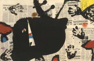 Joan Miró - Les Mains Sales (D. 762)