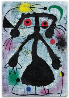 Joan Miró - Les Tendresses De La Lueur De La Lune À L’Aube Croisée Par Un Bel Oiseau