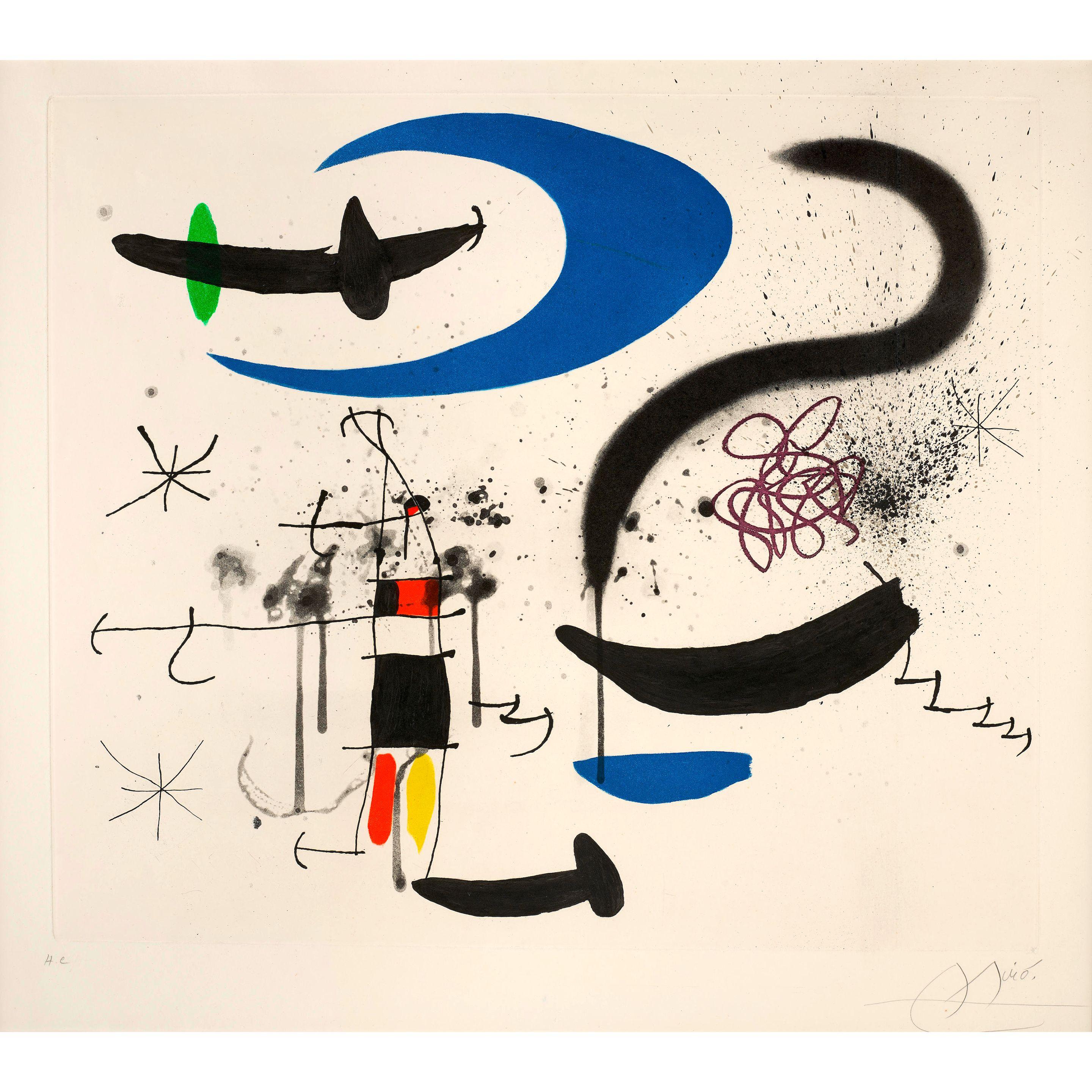 Joan Miró - L\'escalier de la nuit (The Staircase of the Night)
