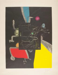 Joan Miró - Libre dels sis Sentits V.
