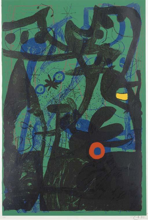 Joan Miro - Mannequin Parade in Ireland (M. 630)