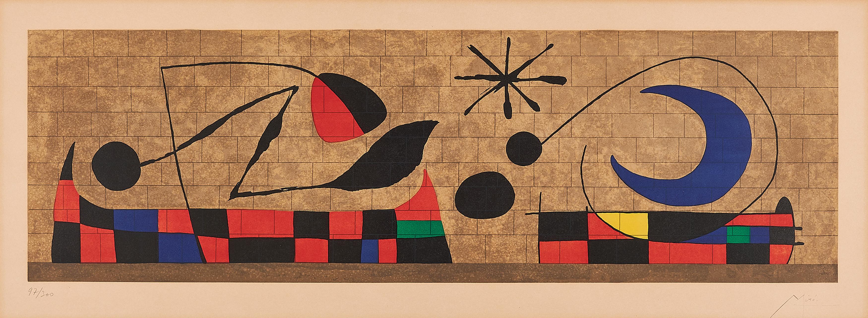 Joan Miró - Mur de la Lune.