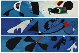 Joan Miro - Mural I, Mural II, Mural III
