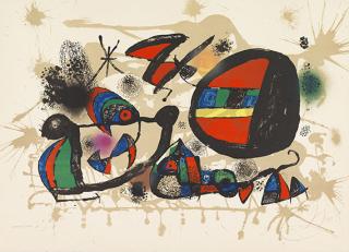 Joan Miró - Nid d\'Alouettes