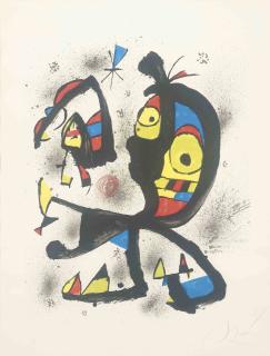 Joan Miro - Obra Gráfica (Mourlot 1210)