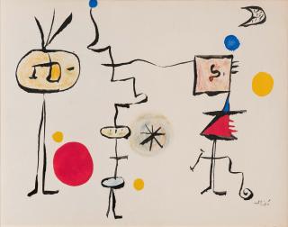 Joan Miró - Ohne Titel.