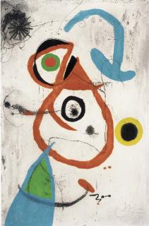 Joan Miro - One plate, from Barcelona (Dupin 600)